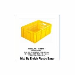 Plastic Storage Crates - Durable Plastic , Sophisticated Look and Low Maintenance