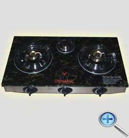 3 Burner Marble Gas Stove