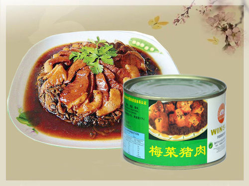 Canned Pork With Preserved Vegetable