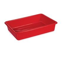 Red Color Plastic Tray