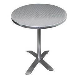 Stainless Steel Round Breakfast Table