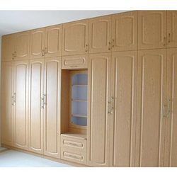 Modular Wardrobe - Seasoned Wood Craftsmanship , Tailored Design & Versatile Customization