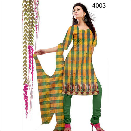 Unstitched Patiala Salwar Kameez