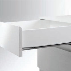 300mm Bottom Drawer Slide White