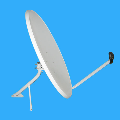 Ku Band Offset Angle 75*81.5cm Satellite Dish Antenna
