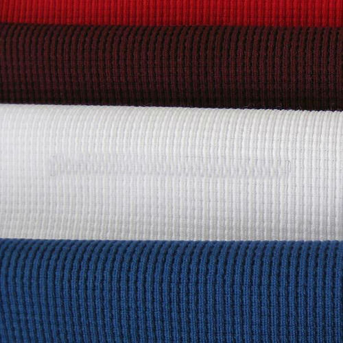 Polyester Cvc Waffle Knit Fabrics