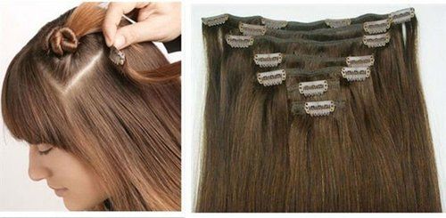 Clip-In Human Hair Extension