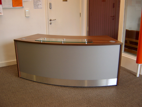 Flex Curved Reception Desk