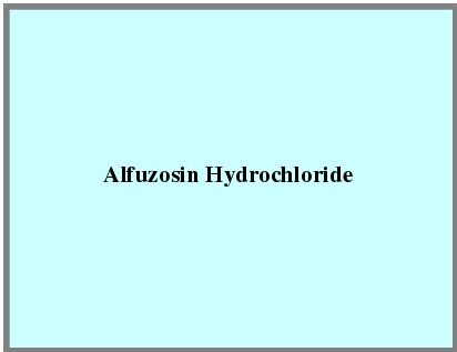 Alfuzosin Hydrochloride