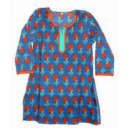 Cotton Printed Tunics Tops