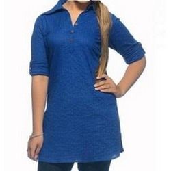 Cotton Shirt Collar Kurta - High Grade Cotton Fabric, Various Sizes and Vibrant Colors