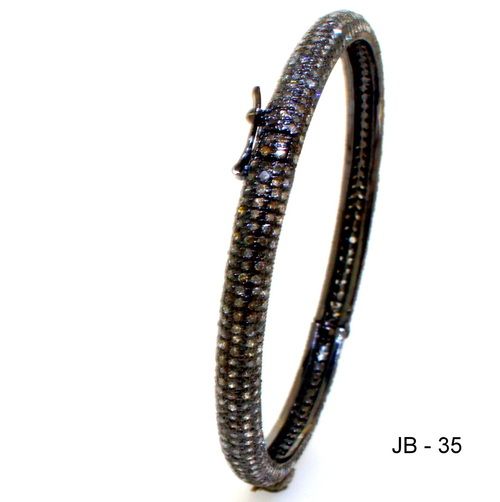 diamond studded bangle