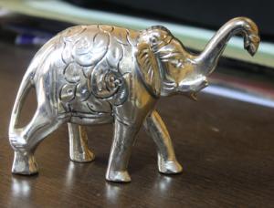 metal elephant