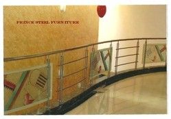 Stainless Steel Glass Plus Pipe Railing