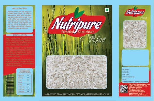 Nutripure Sona Masuri Parboiled Rice