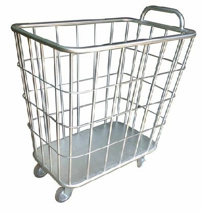 Stainless Steel Linen Trolley