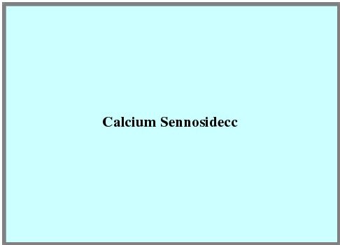 Calcium Sennoside