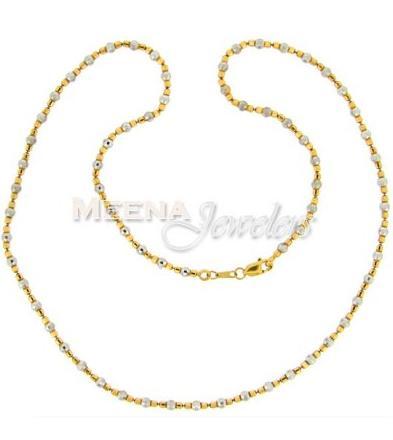 22 Kt Gold Modern Chain