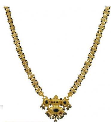 22K Gold Long Mangalsutra