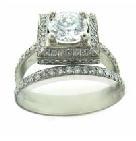 Designer Diamond Engagement Ring