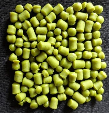 HDPE Yellow Reprocessed Granules