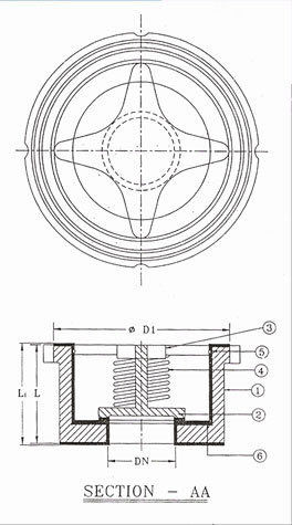 Ptfe Coated Wafer Check Valves