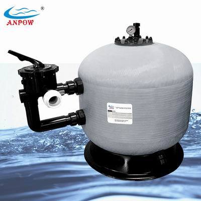 Black And Silver Side Mount Swimming Pool Sand Filters