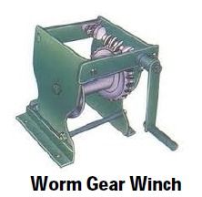 Worm Gear Winch