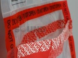 Tamper Evident Security Bags - Durable Polyethylene Material, Various Sizes Available | Ideal for Safekeeping Currency, Diamonds, and Confidential Documents