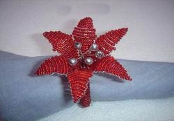 Beaded Napkin Ring - Premium Quality Beads, Elegant Design | Durable Craftsmanship, Trendy Finishes