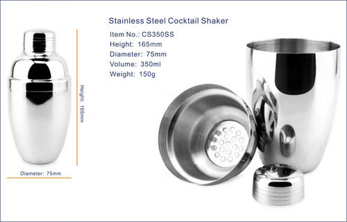 Stainless Steel Cocktail Shaker