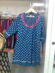 Ladies Cotton Jaipuri Kurtis