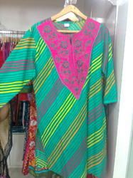 Ladies Printed Jaipuri Kurtis