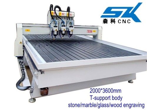 Multi Head Big Size Stone/Marble/Glass Engraving Machine Router