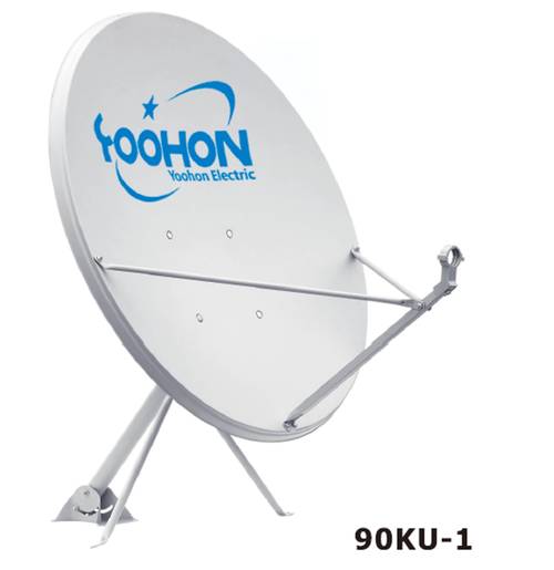 Offset Satellite Dish Antenna with 500hours