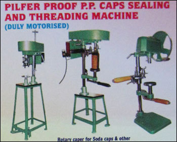 पीपी कैप्स सीलिंग और थ्रेडिंग मशीन