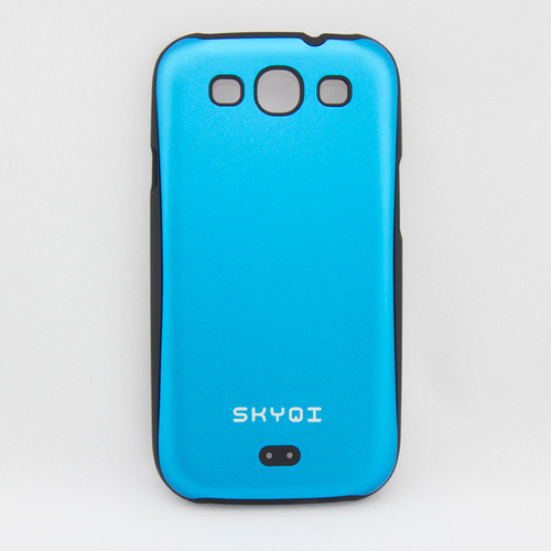 X1050 Plastic and Metal Combine Mobile Phone Case - PC & Metal, 137x74x11mm, Blue | Shockproof, Scratch Resistant, Non-Slip, Full Access