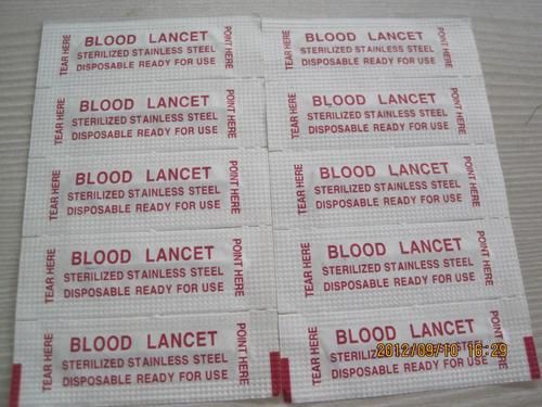 Stainless Steel Blood Lancet