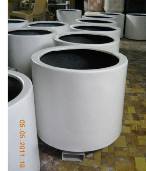 Fiberglass Round Planters