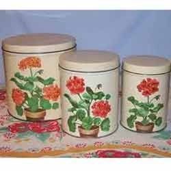 Metal Round Canisters