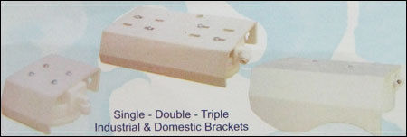 Plastic Single And Double Brackets