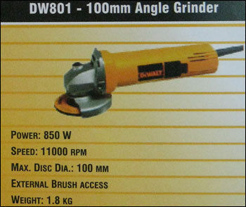 100mm Angle Grinder (Dw801)