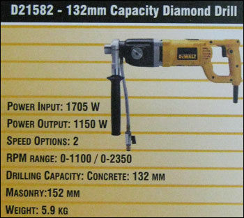 132mm Capacity Diamond Drill