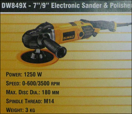 Electronic Sander Polisher