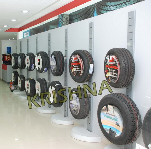 Car Wheels And Accessories Store Channel And Brackets System