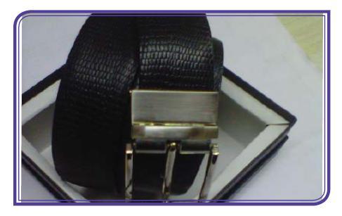 Gents Leather Reverseable Belt