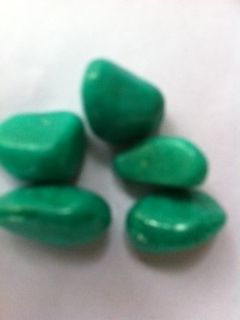 Green Pebbles Stones