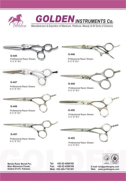 Barber Razor Scissors