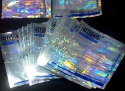Water Resistant Holographic Pouches