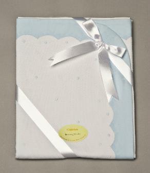 Designer Valentine Dots Receiving Blanket